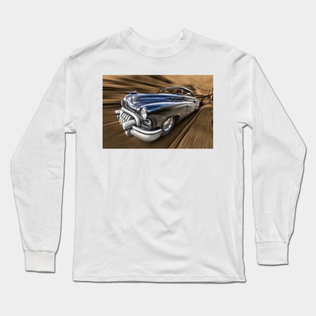 Buick Eight Long Sleeve T-Shirt by GeoffCarpenter